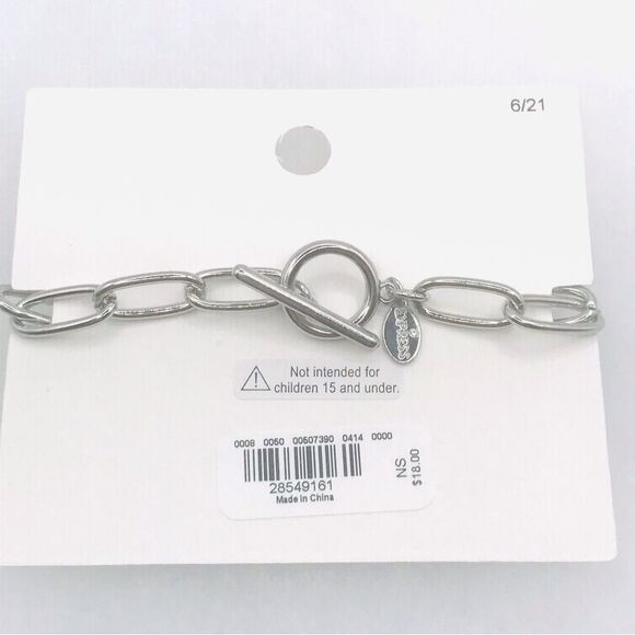 Express Silver Chain Link Bracelet - Picture 4 of 5